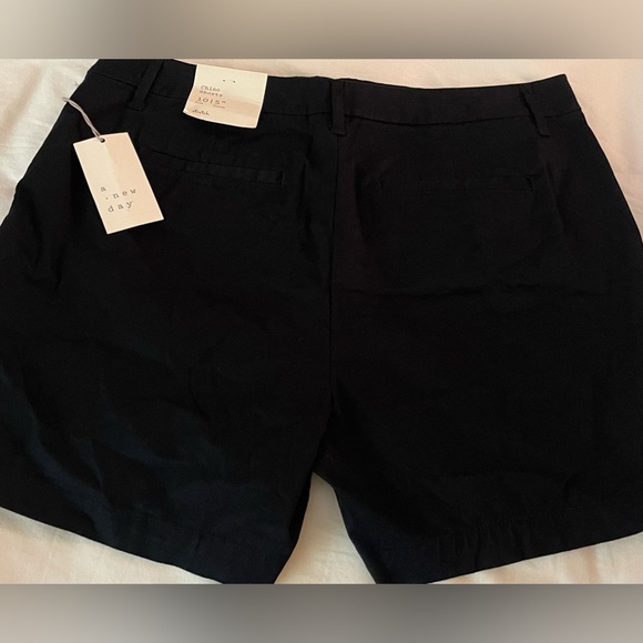 New Ladies Target A New Day Black Every Day Chino Pants (Size 10) - Picture 3 of 5